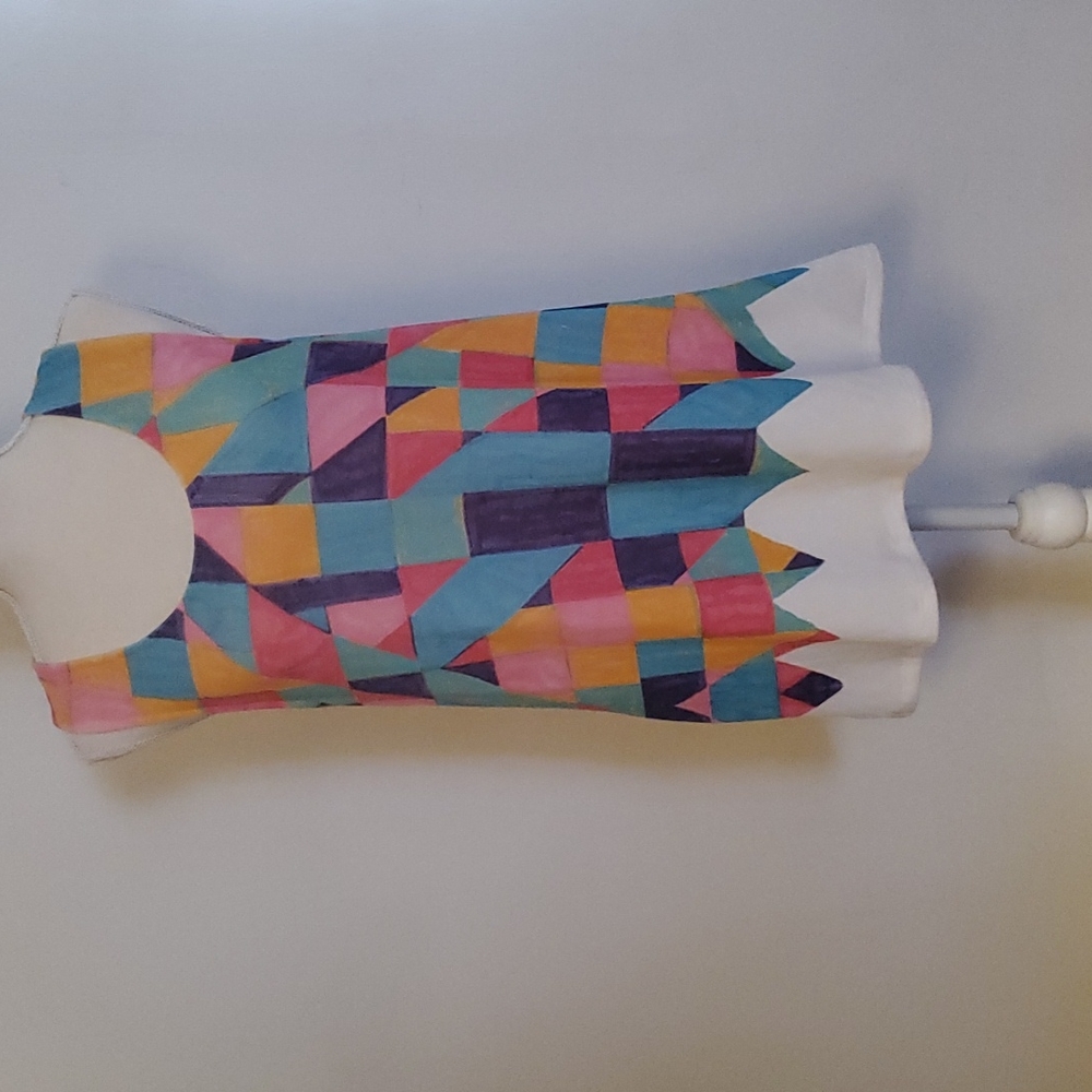 Large Colorful Filly Flair Tank